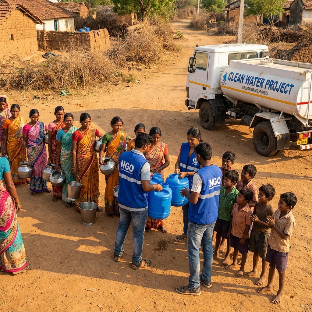 Water and sanitation program by  LAKSHAYA Foundation